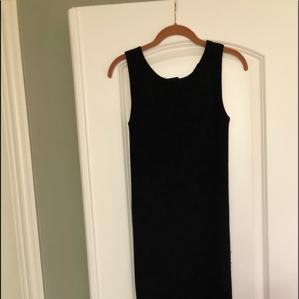Ellen Tracy Black knit dress